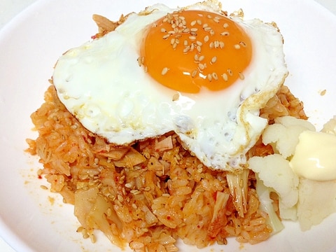 韓国 ツナキムチ炒飯 チャムチキムチポックンバプ